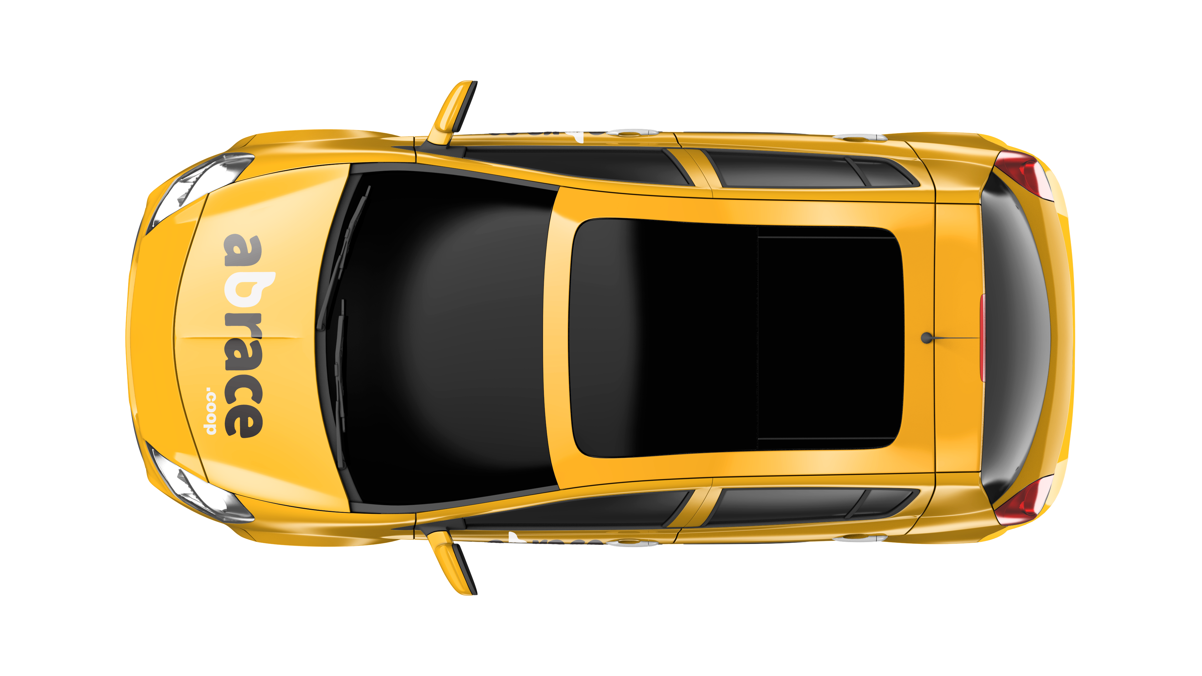 Yellow Taxi Car